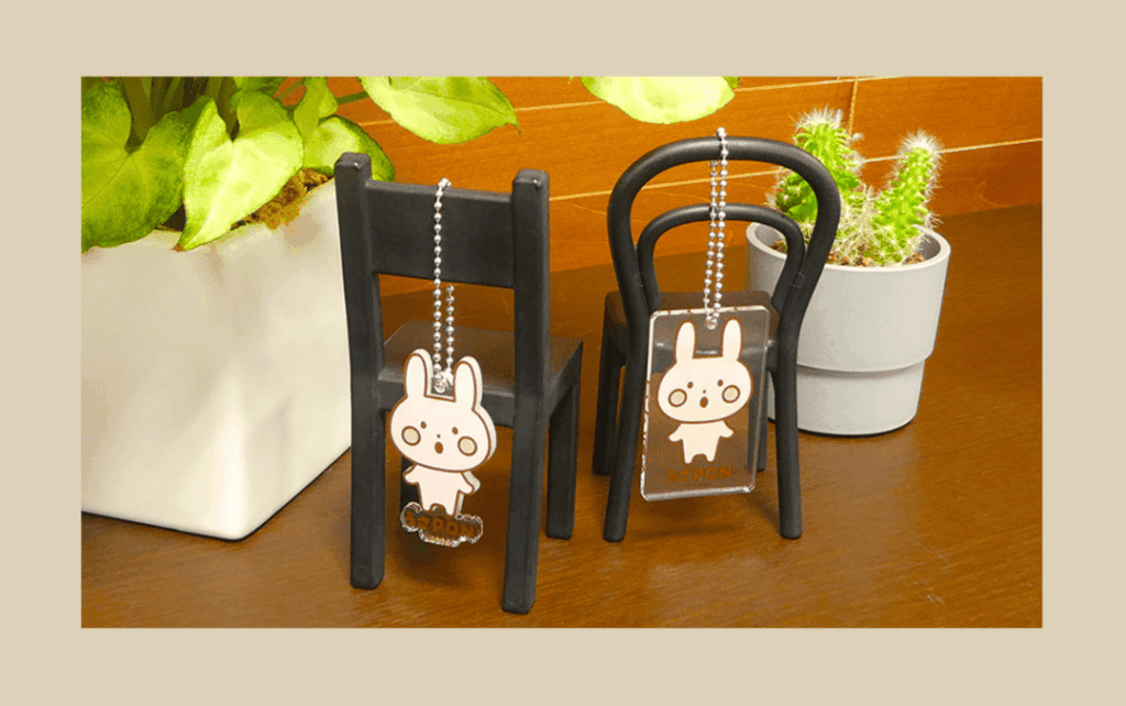 サンワのアクリルグッズ